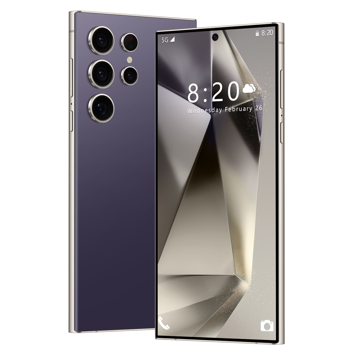 New Arrival S24 ultra 5G Mobile Phone 16GB+1TB 5G 7.3inch Smartphones 72+108MP HD camera Android 14 cellphone
